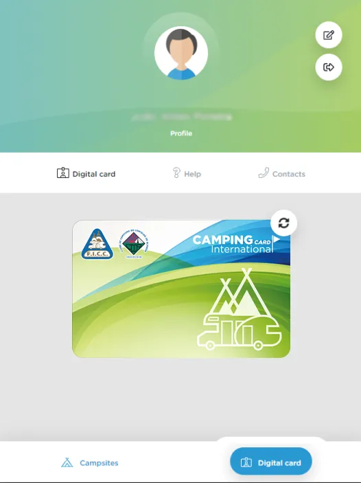 Camping Card International | Indus Appstore | Screenshot