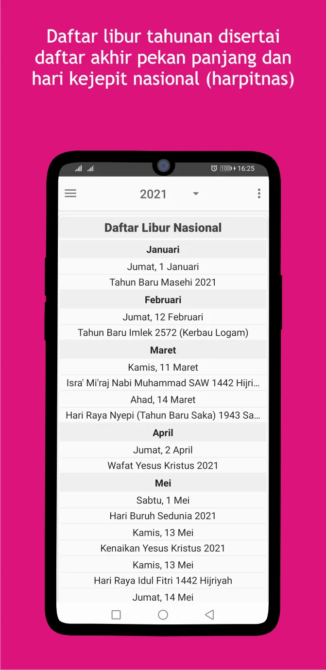 Kalender 2 Abad, Primbon, Shal | Indus Appstore | Screenshot