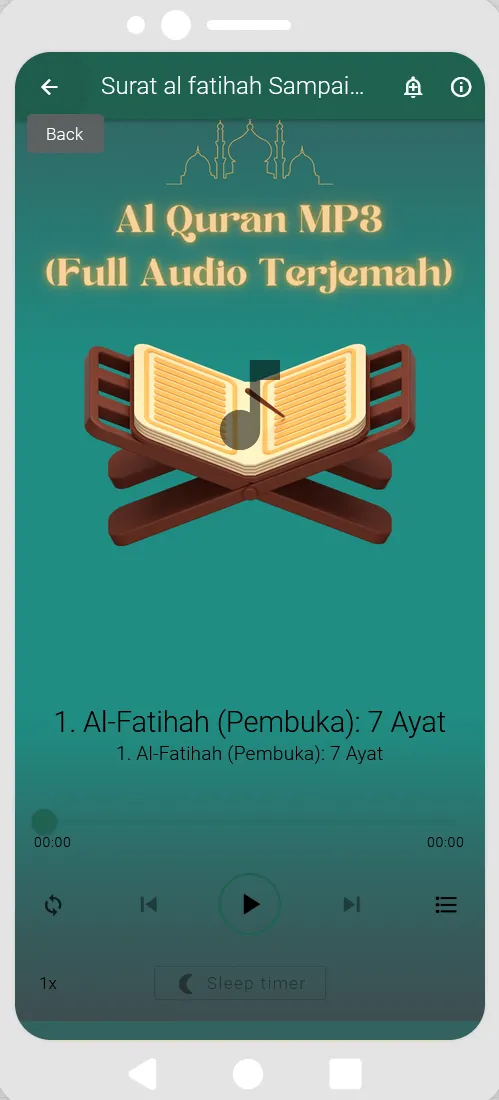 Al Quran MP3 (Full Terjemah) | Indus Appstore | Screenshot