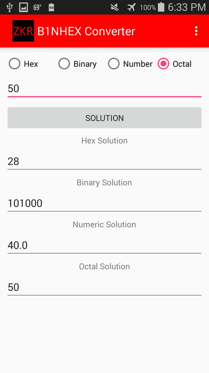 B1NHEX Converter | Indus Appstore | Screenshot