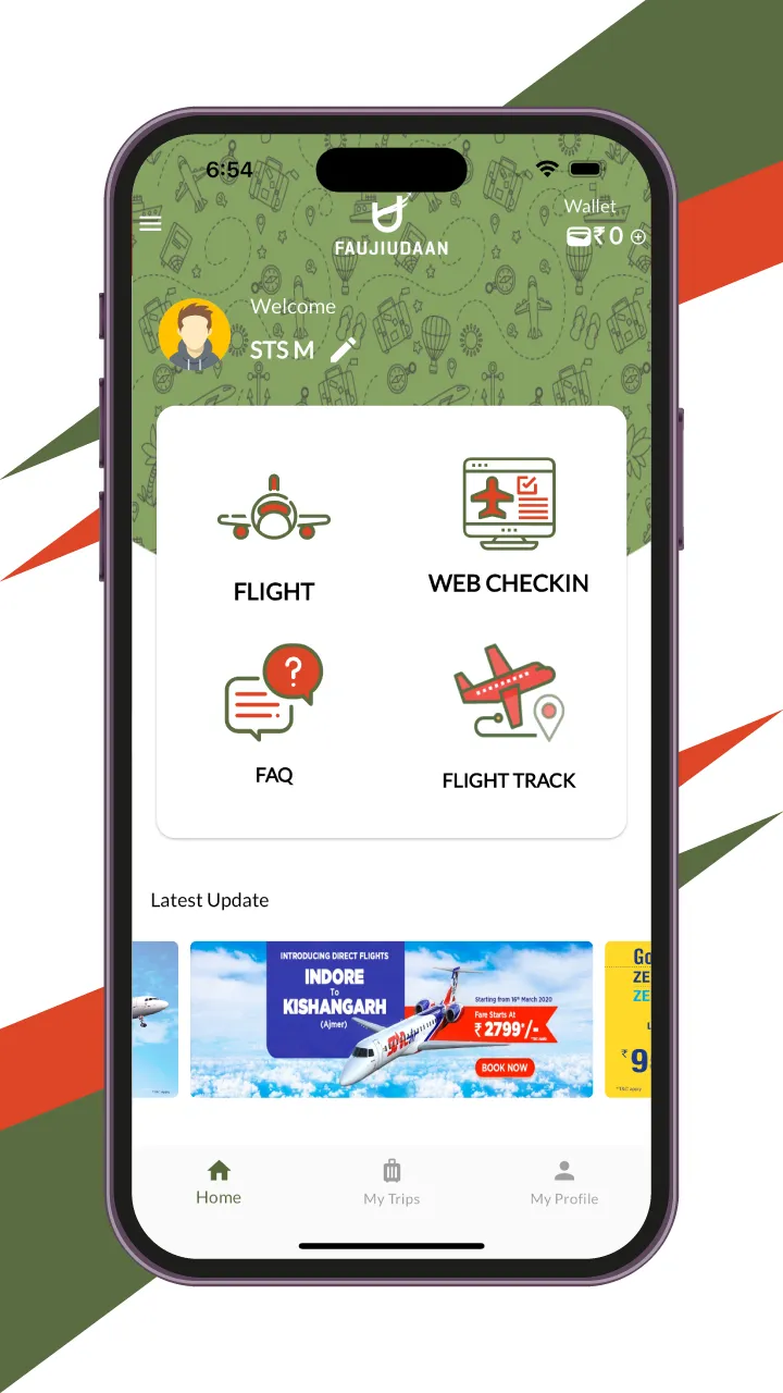 Fauji Udaan Defence Airticket | Indus Appstore | Screenshot