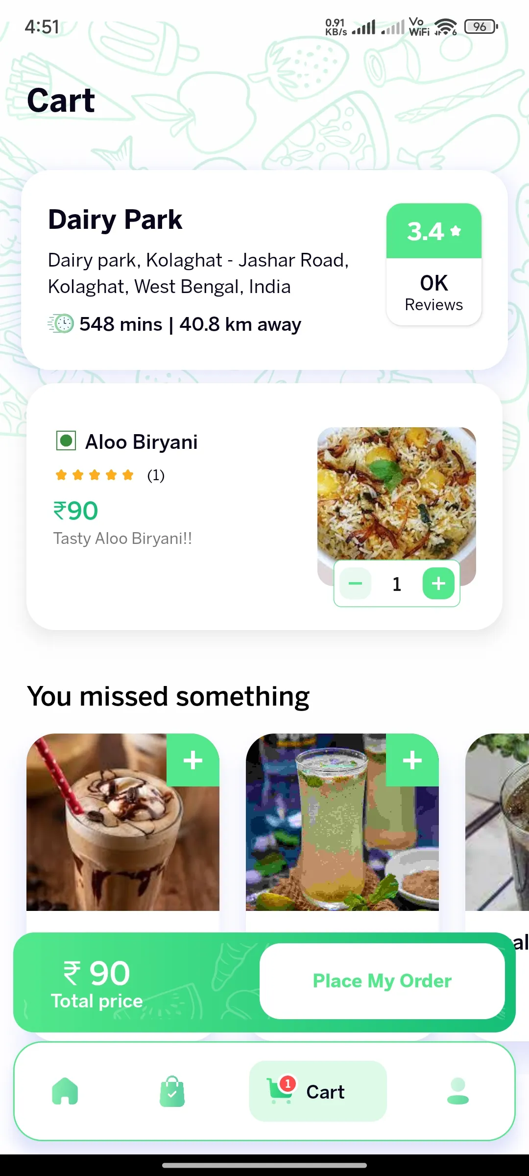 Delico: Food & Grocery | Indus Appstore | Screenshot