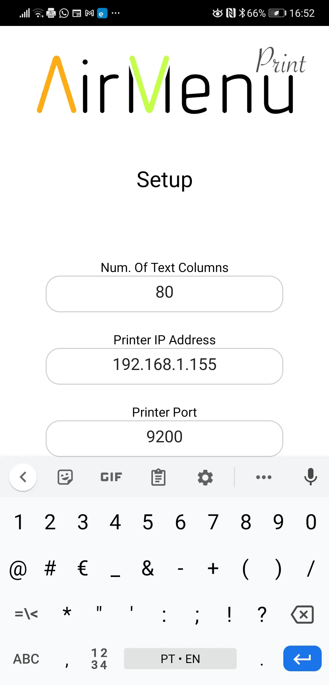 AirMenu Print | Indus Appstore | Screenshot