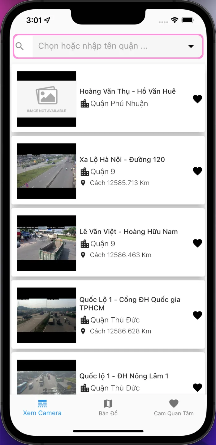 Camera Giao Thông Sài Gòn | Indus Appstore | Screenshot