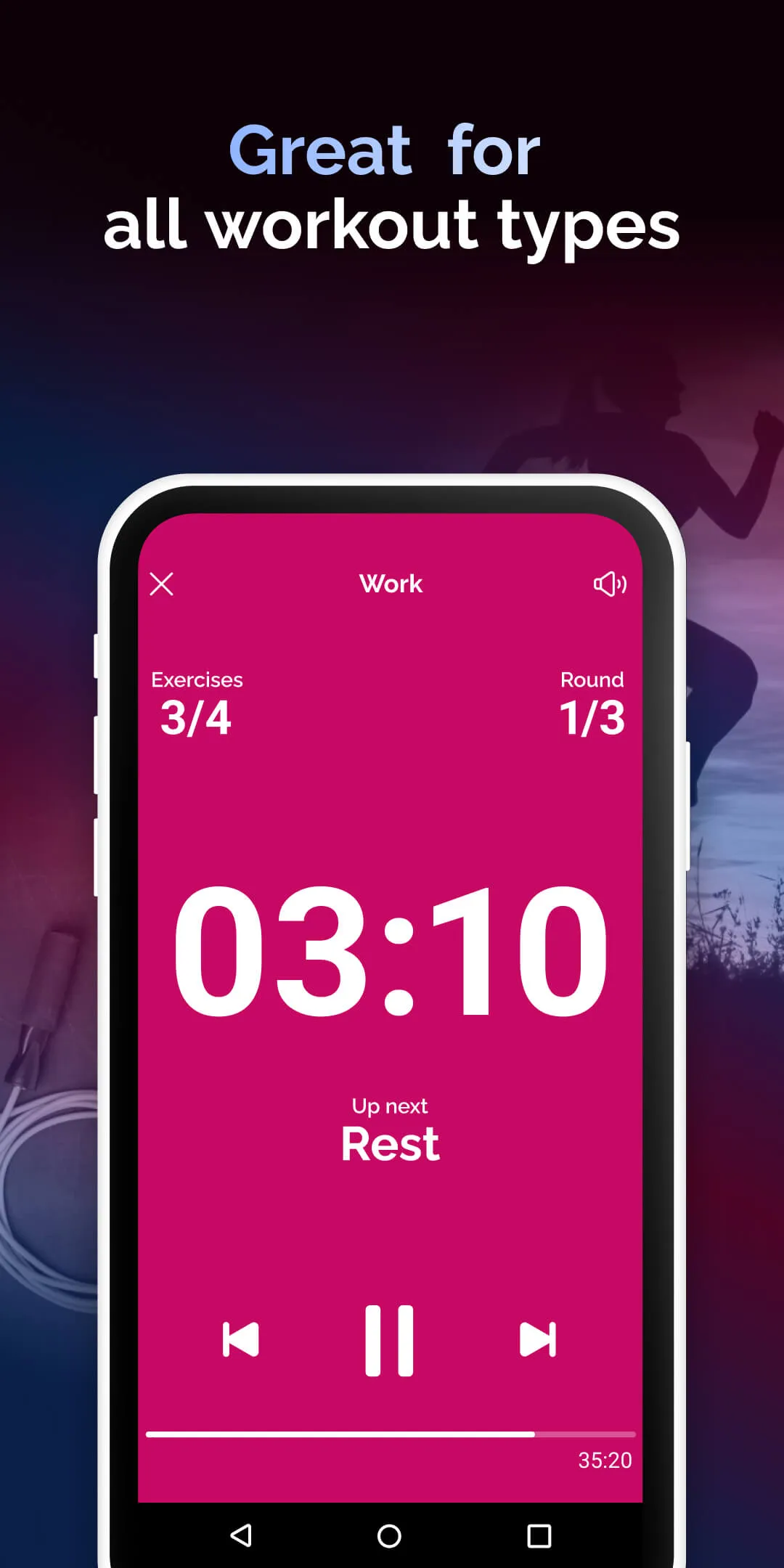 Essential Interval Timer HIIT | Indus Appstore | Screenshot