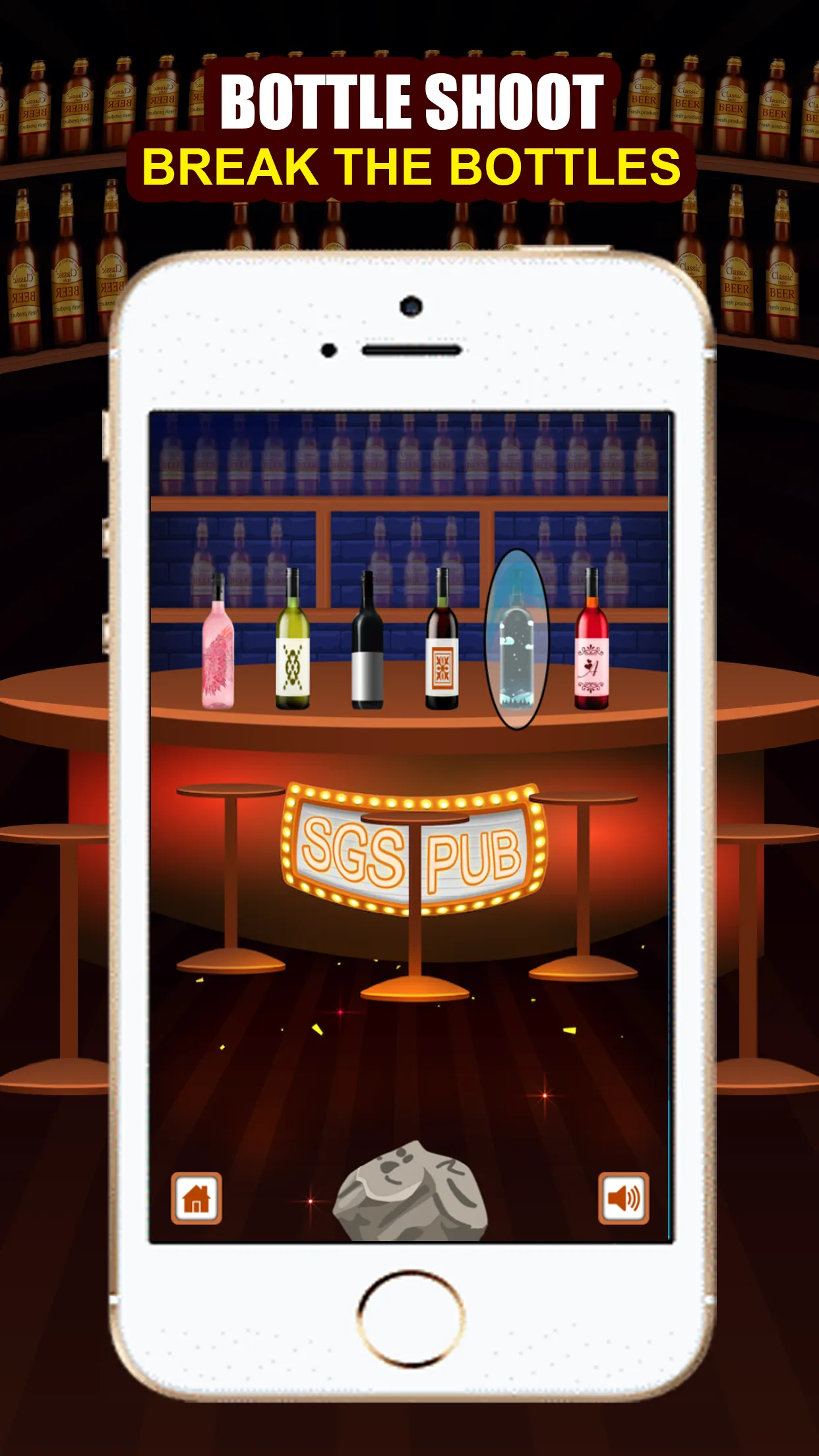 Bottle Shoot Game Forever | Indus Appstore | Screenshot