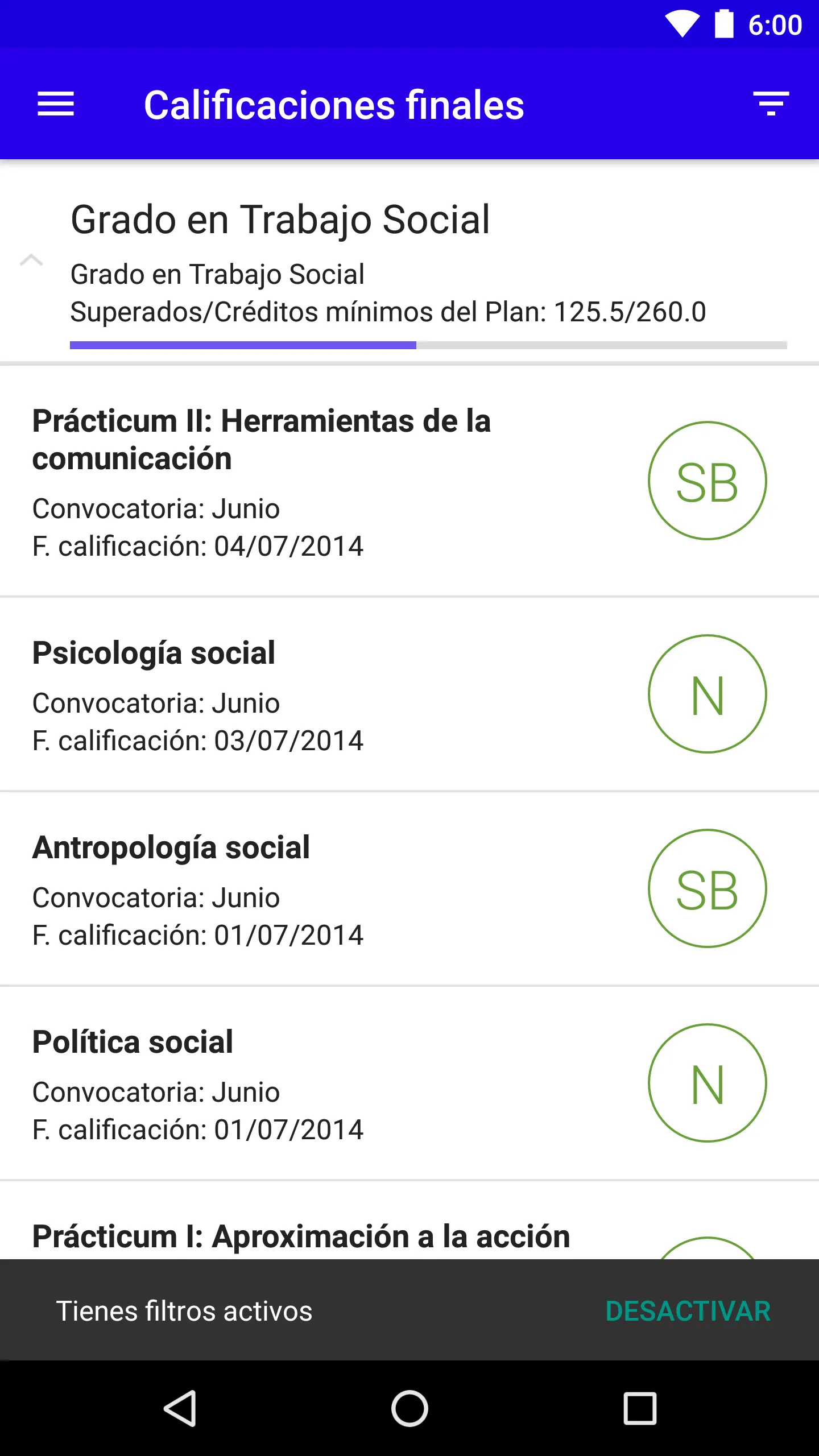 Academic Mobile EINA | Indus Appstore | Screenshot