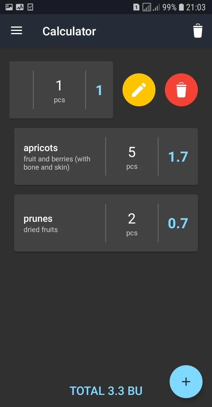 Carbohydrates Calculator | Indus Appstore | Screenshot