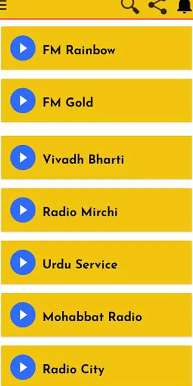 Indian Radios-Hindi & Punjabi  | Indus Appstore | Screenshot