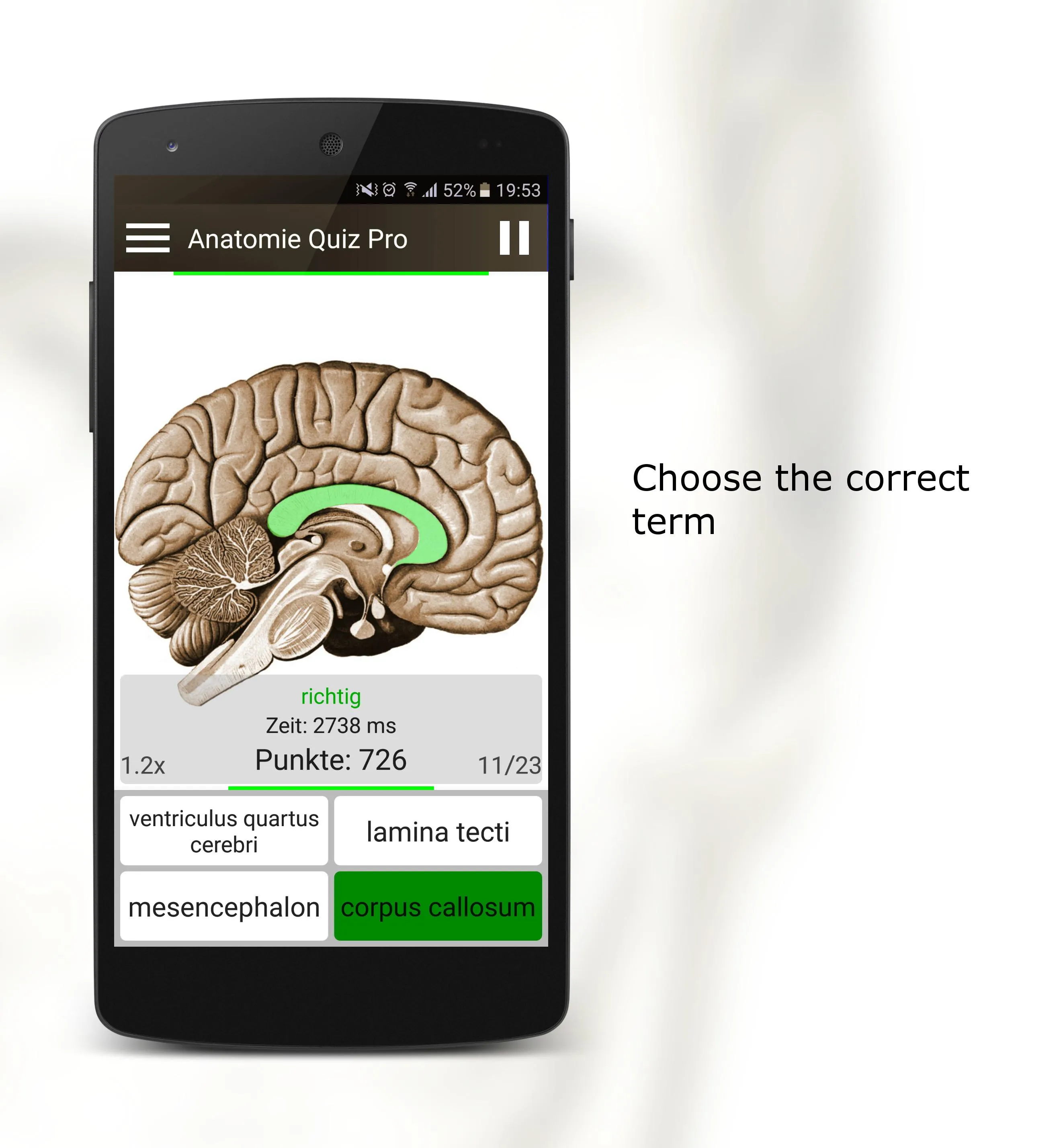 Anatomy Quiz | Indus Appstore | Screenshot