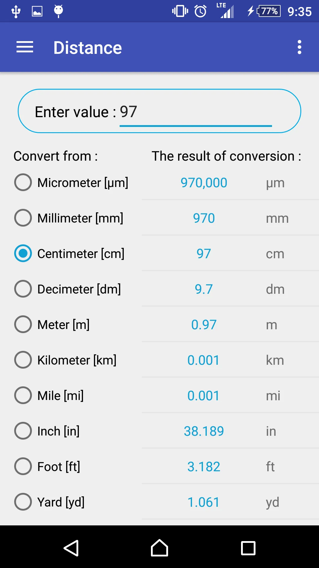 Full Unit Converter | Indus Appstore | Screenshot