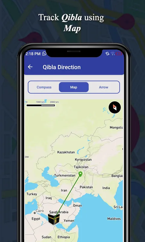 Qibla Finder: Qibla Direction | Indus Appstore | Screenshot