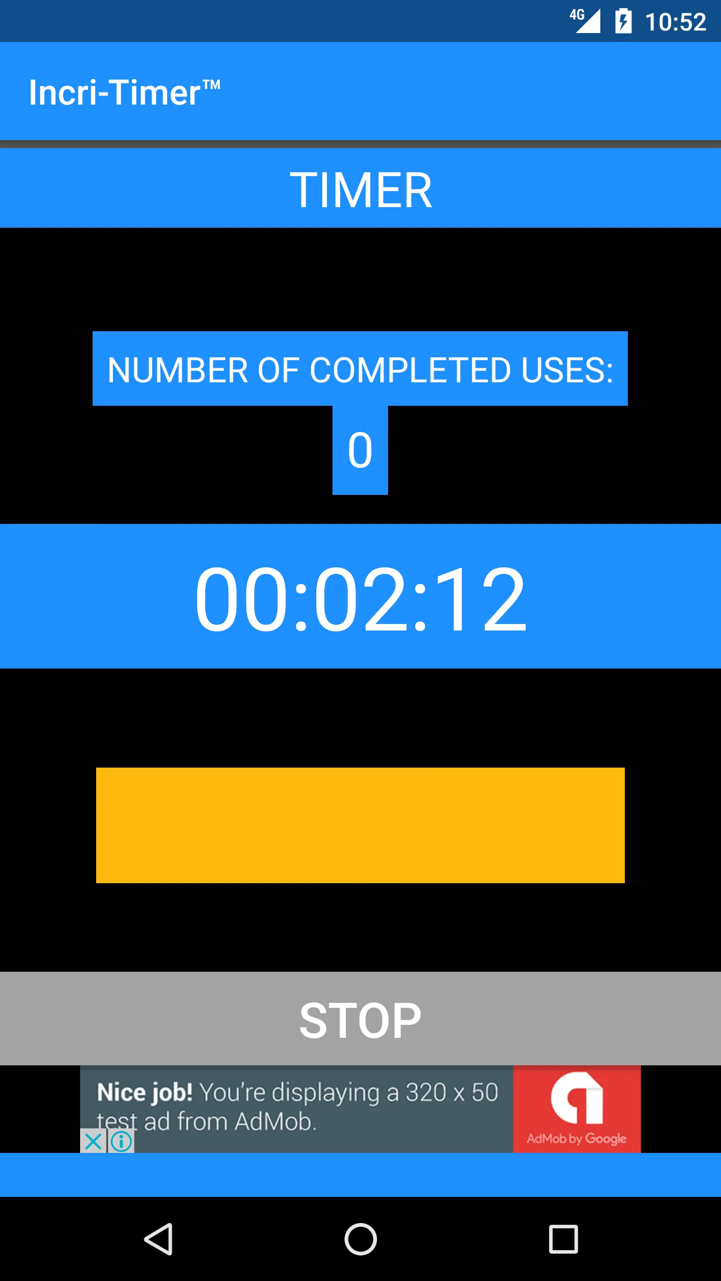 Incri-Timer | Indus Appstore | Screenshot