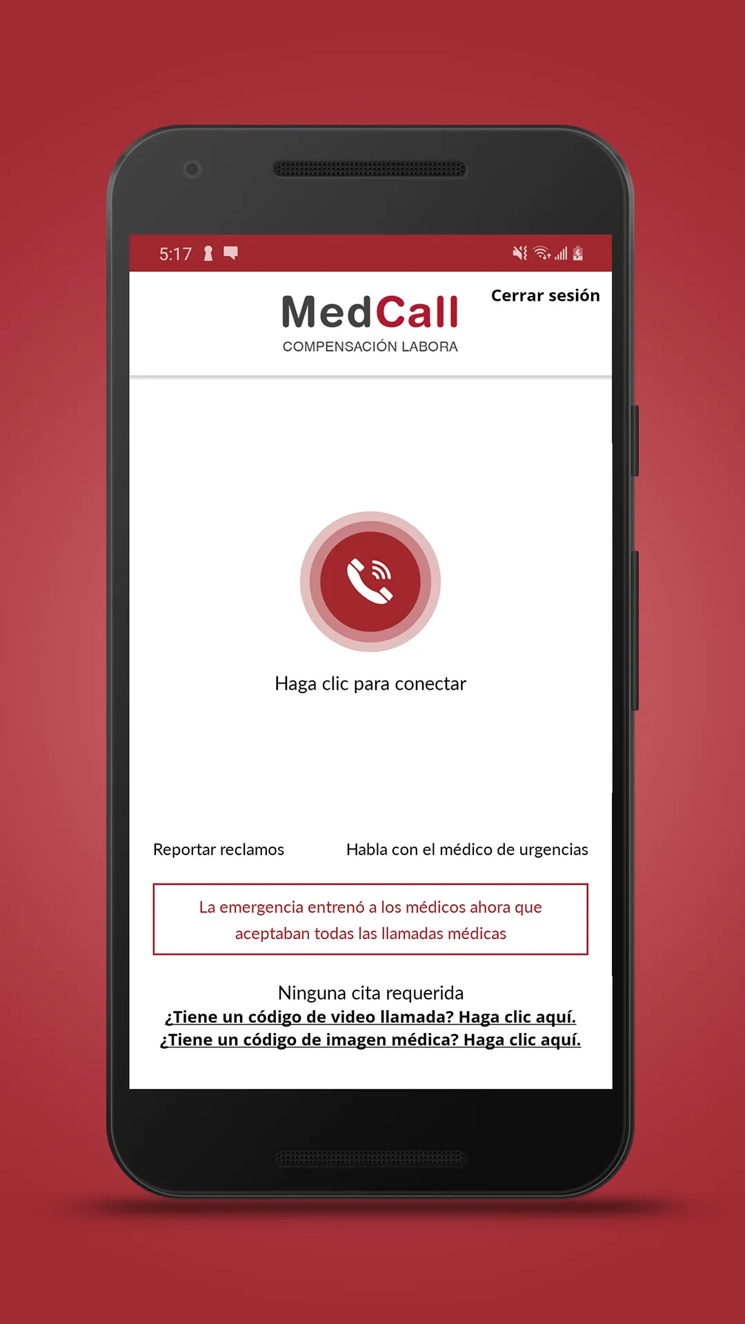 MedCallWorkComp - Español | Indus Appstore | Screenshot