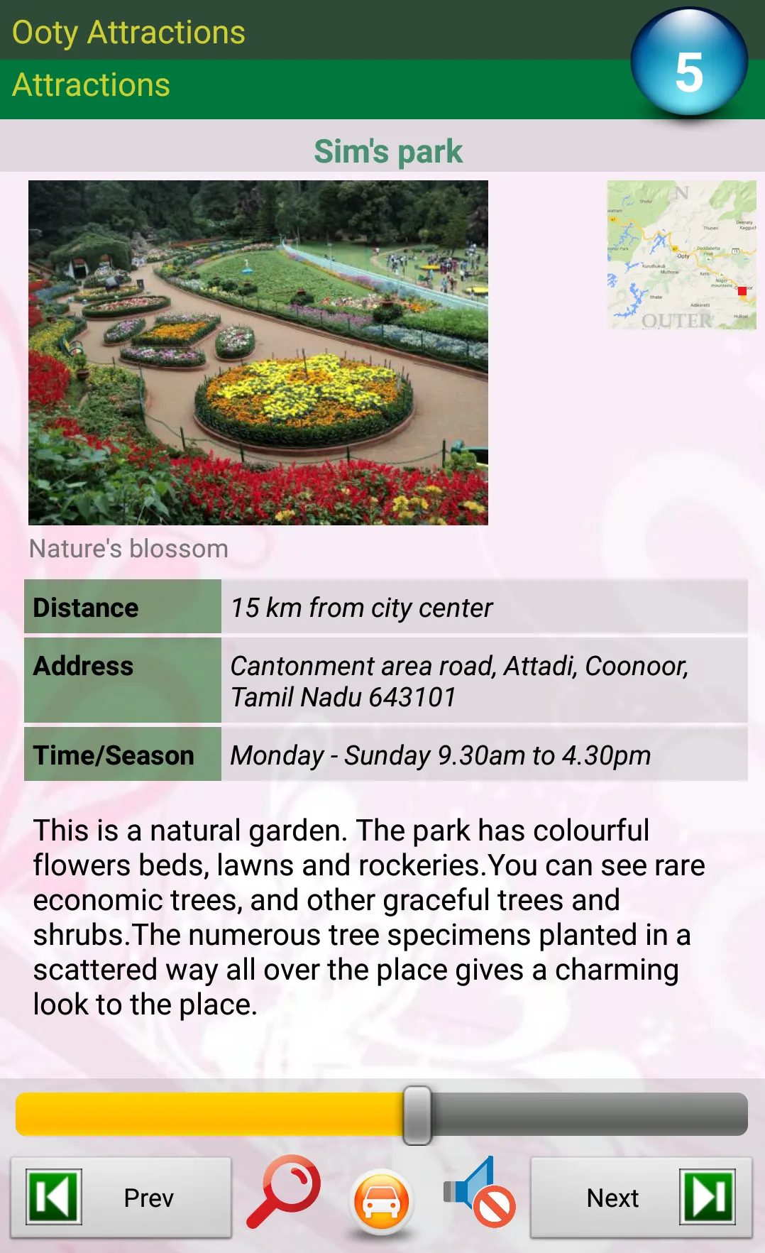 Ooty Attractions | Indus Appstore | Screenshot