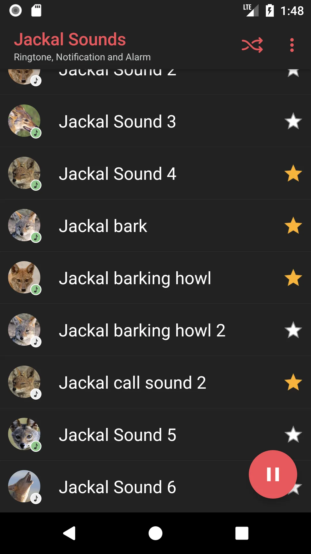 Jackal Sounds | Indus Appstore | Screenshot