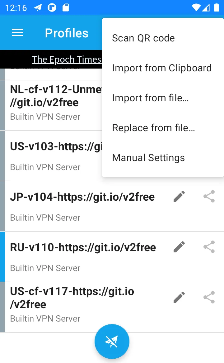 V2ray VPN-unmetered fast VPN | Indus Appstore | Screenshot