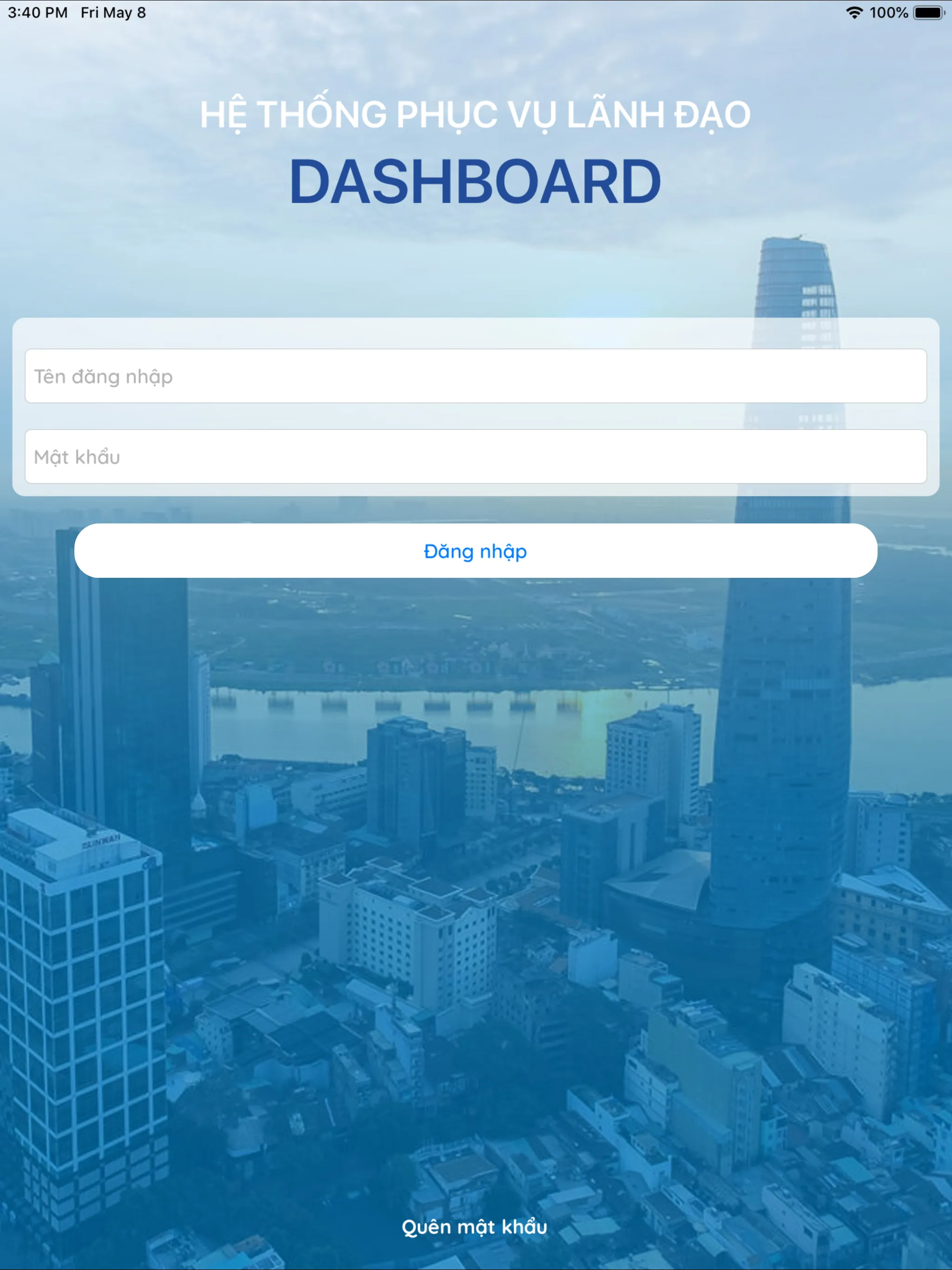 DashBoard Sở Y Tế Tp.HCM | Indus Appstore | Screenshot