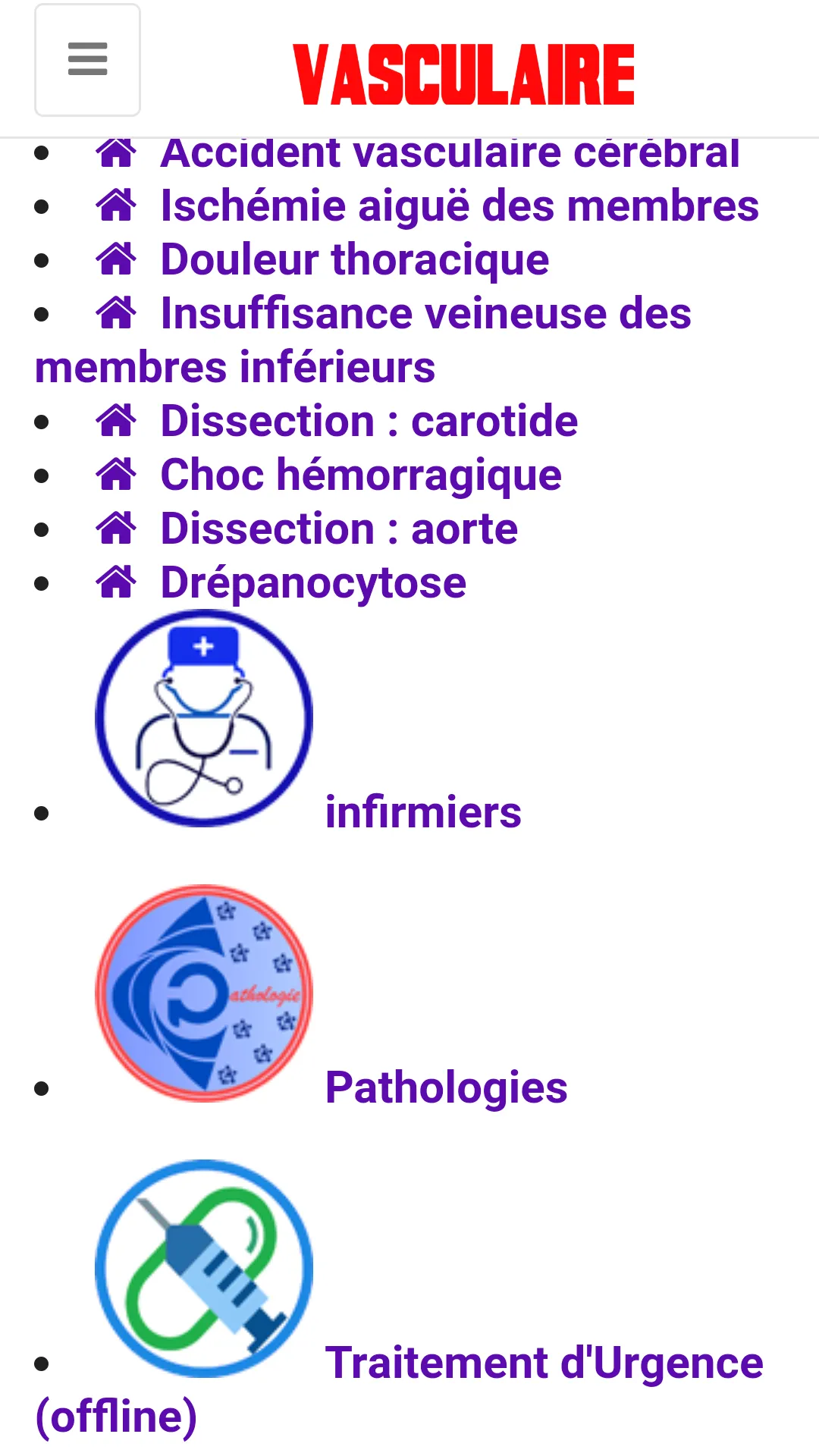 vascular diseases | Indus Appstore | Screenshot