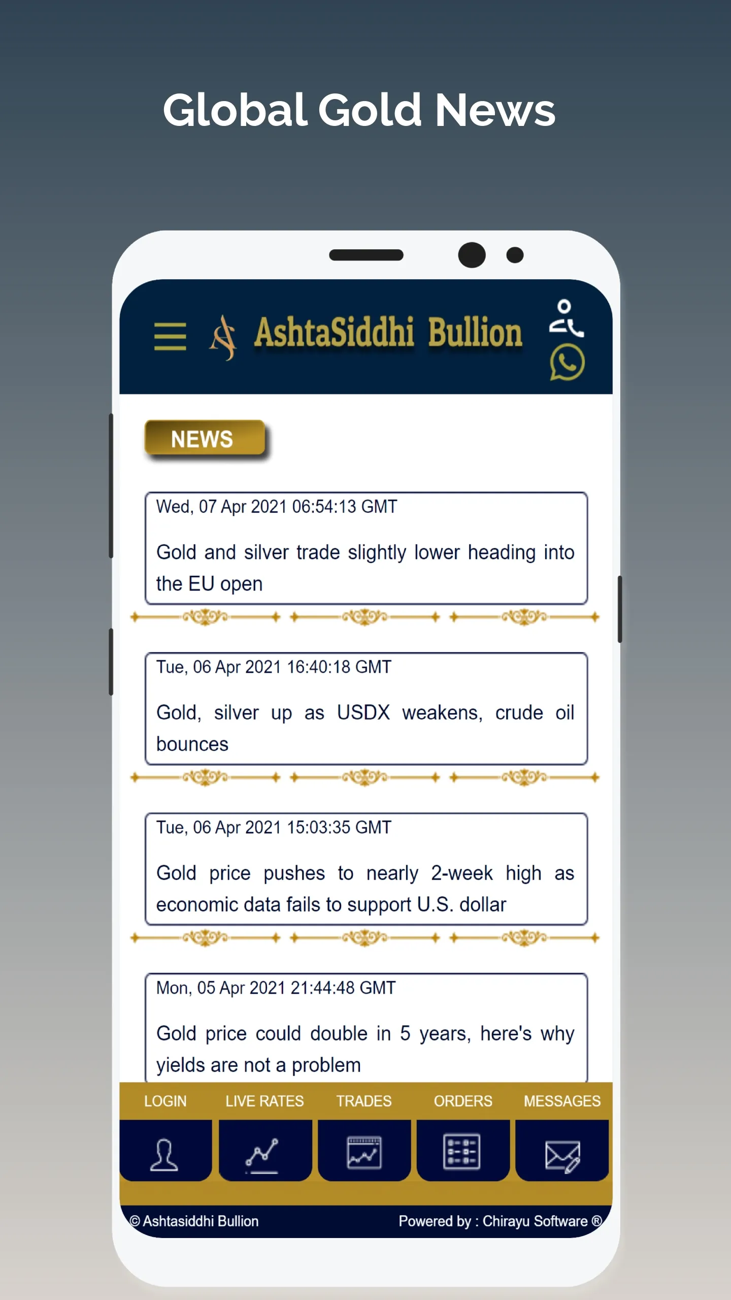 Ashta Siddhi Bullion | Indus Appstore | Screenshot