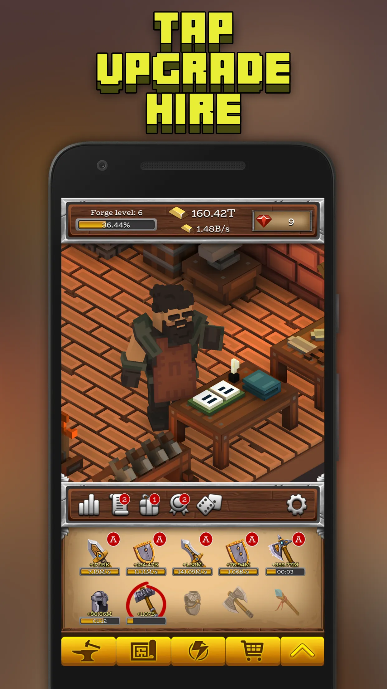 ForgeCraft - Crafting Tycoon | Indus Appstore | Screenshot