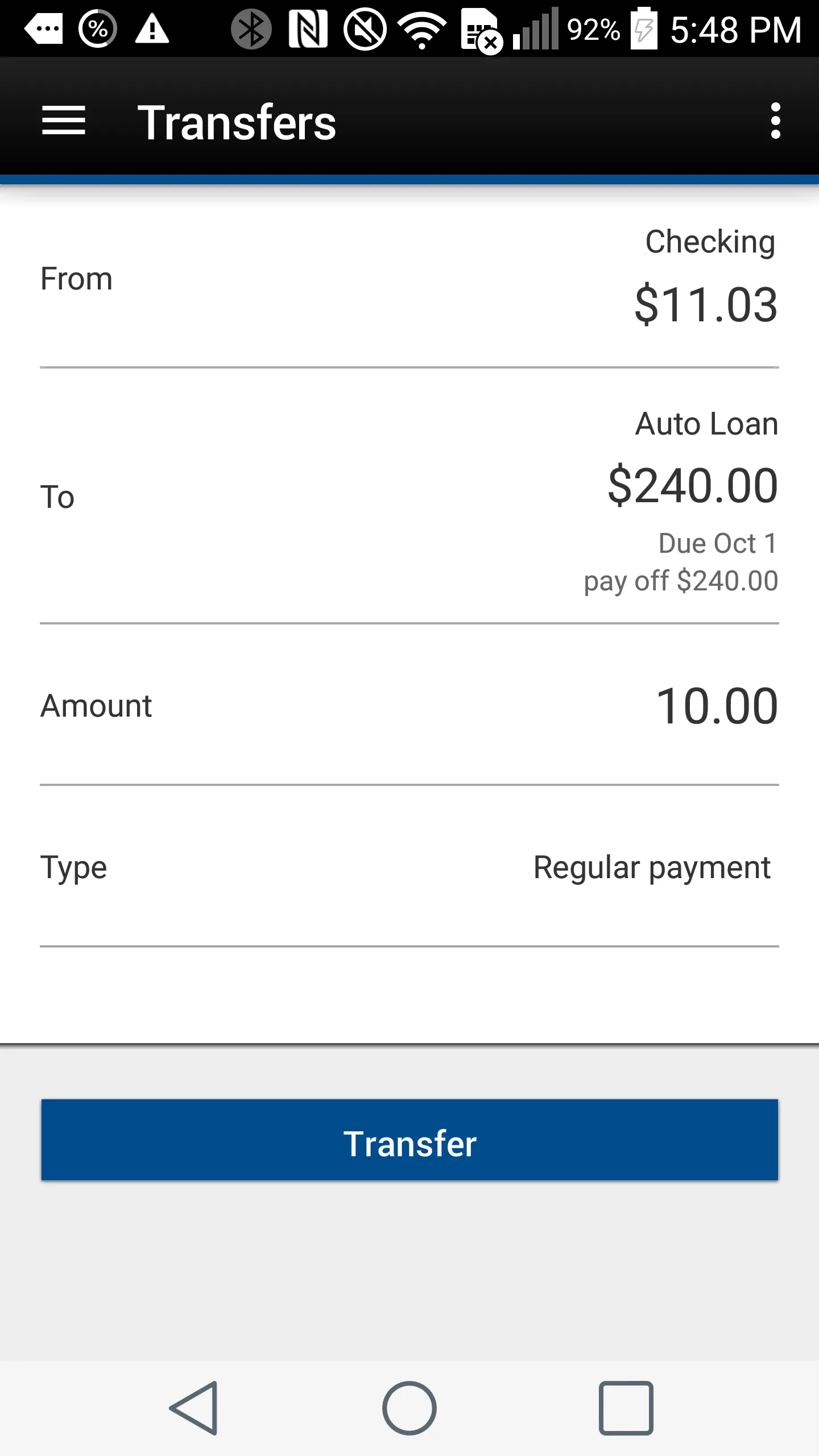 PriorityONE Credit Union of Fl | Indus Appstore | Screenshot