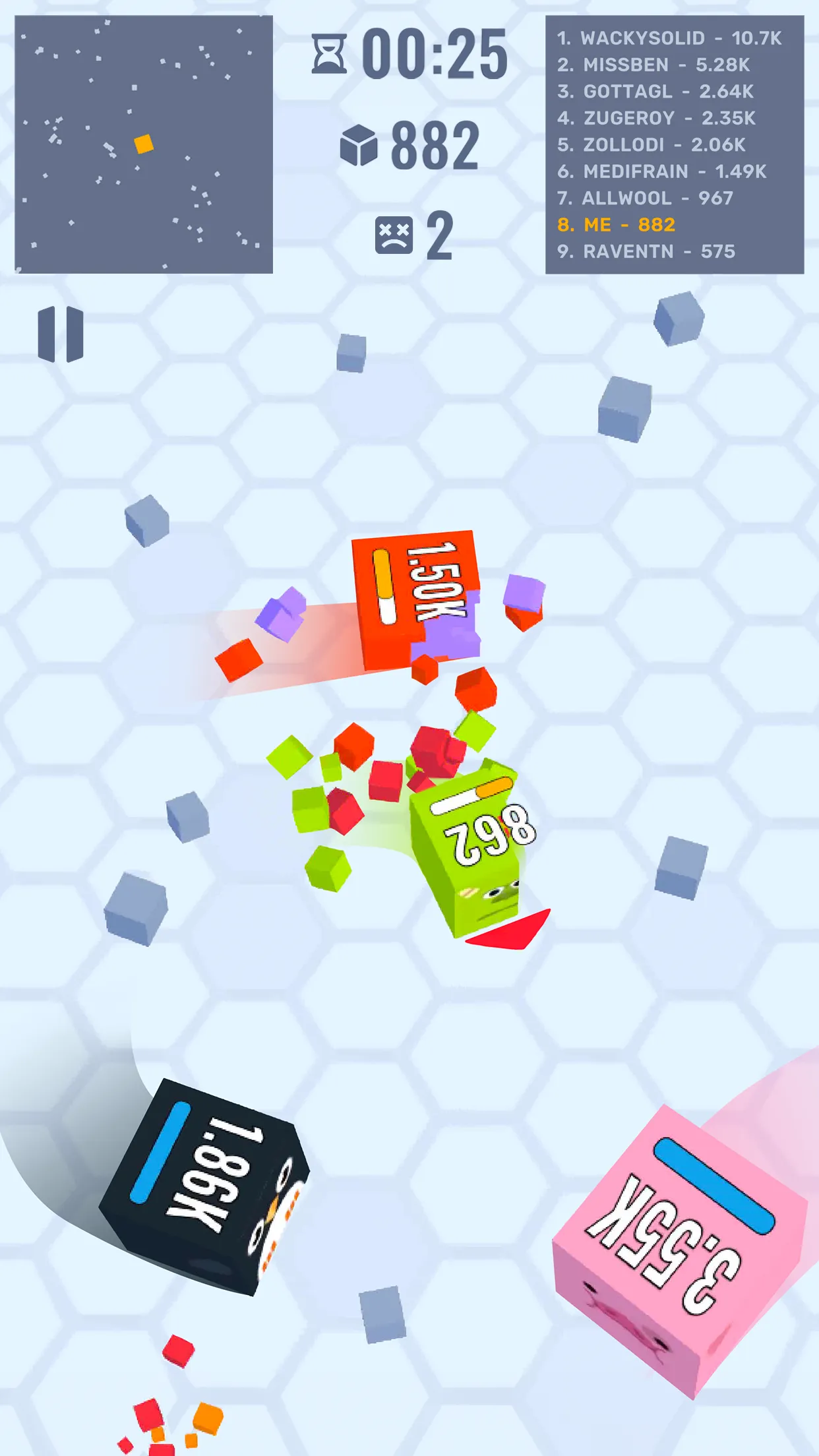 Cube Zone io | Indus Appstore | Screenshot