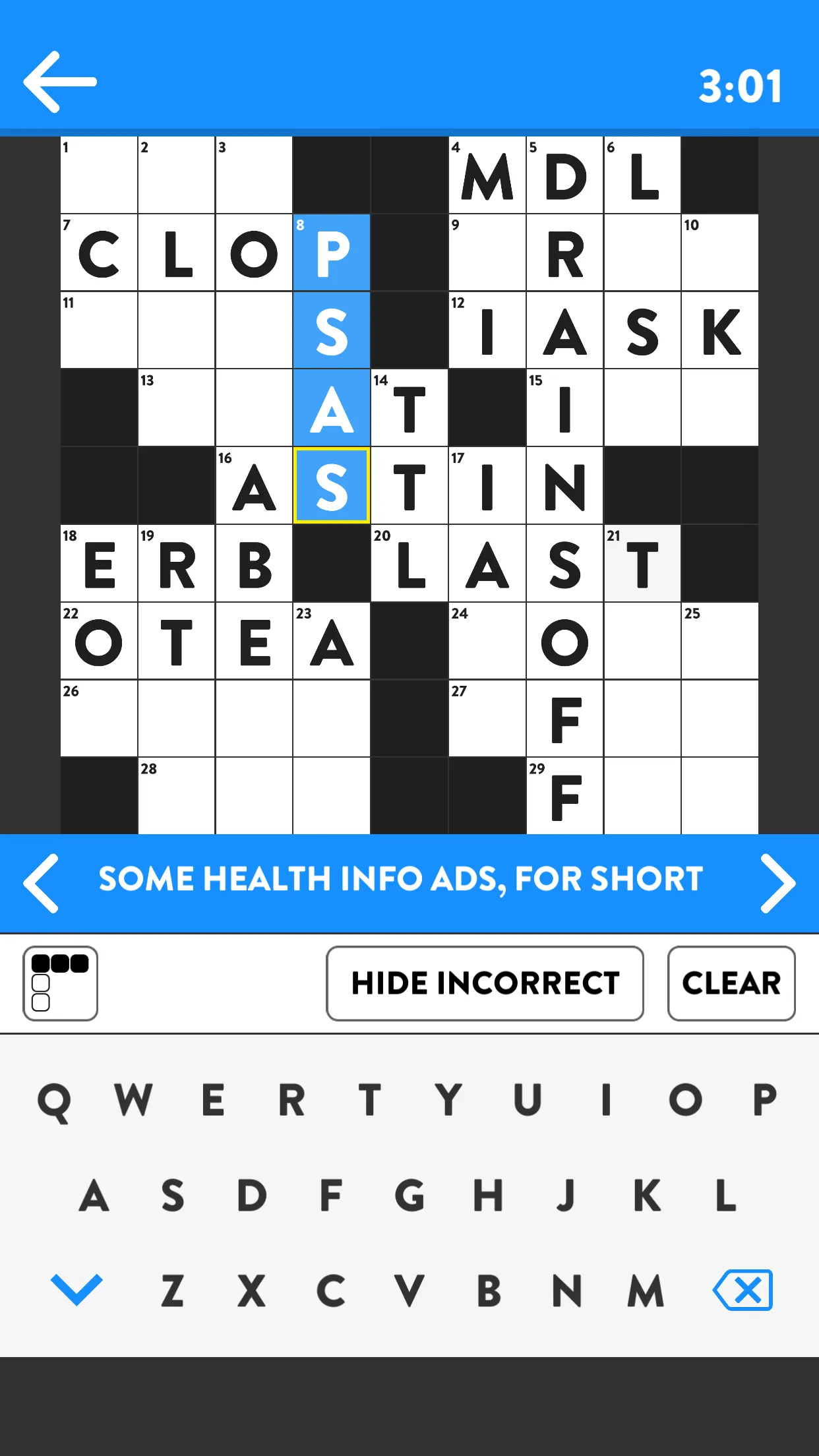 Crossword | Indus Appstore | Screenshot