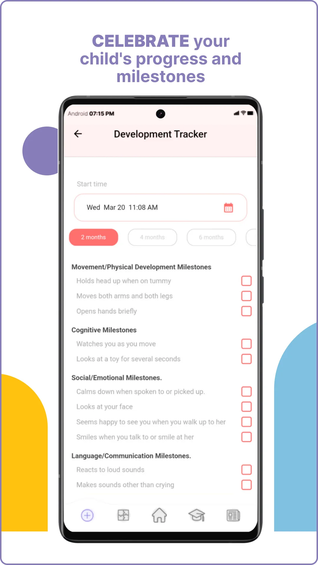 Kindersteps: Baby Tracker | Indus Appstore | Screenshot