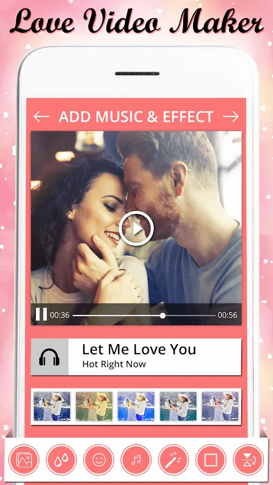 Love Video Maker with Music | Indus Appstore | Screenshot