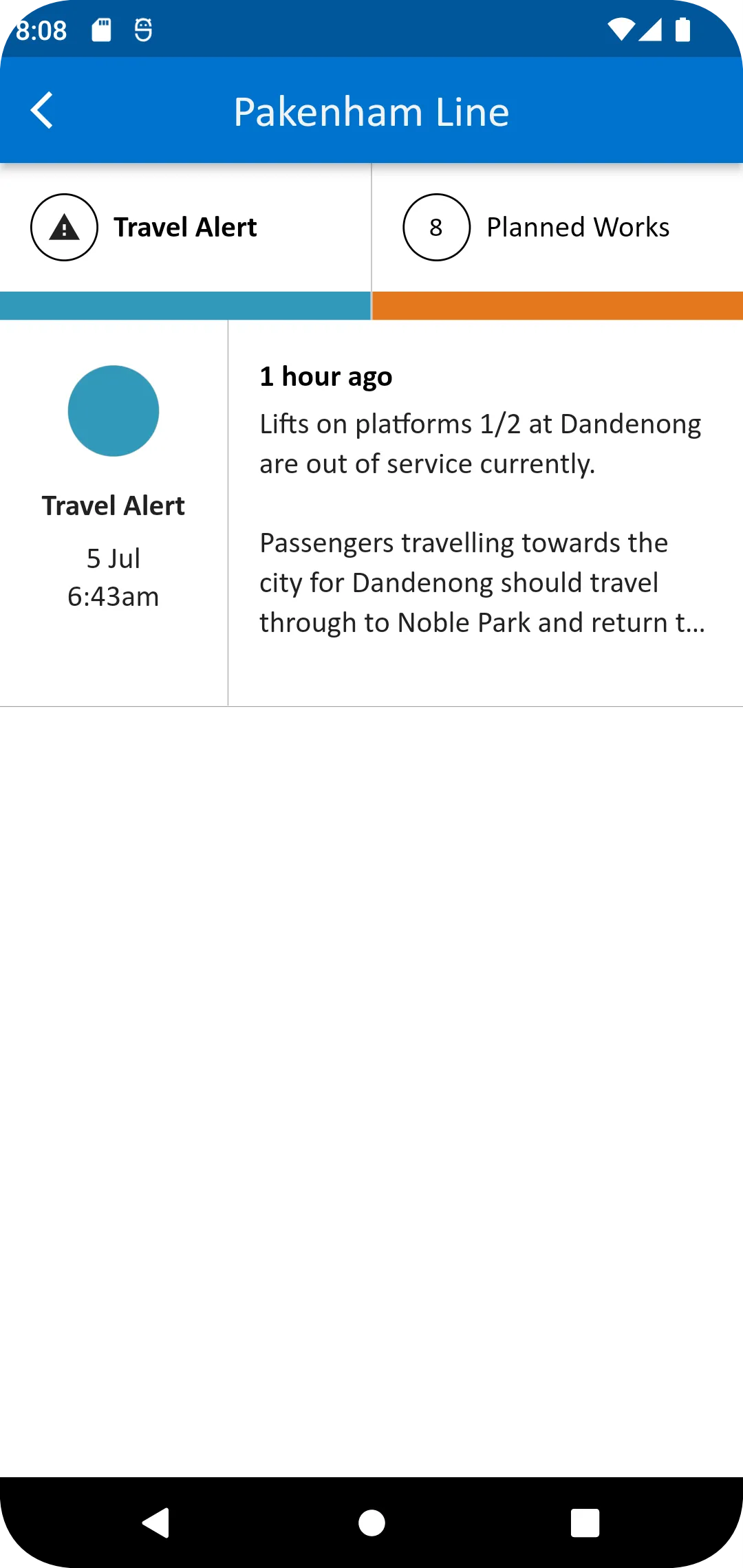 metroNotify | Indus Appstore | Screenshot