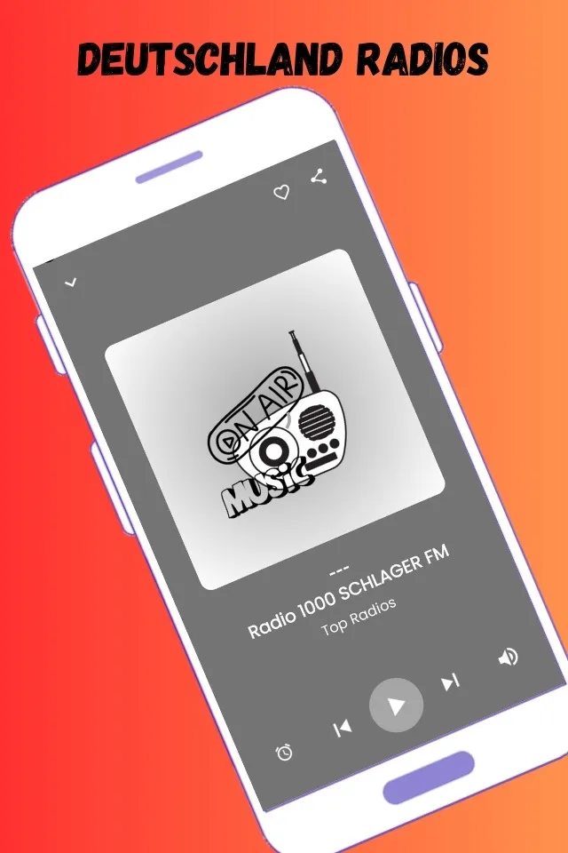 Radio 1000 SCHLAGER  FM DE | Indus Appstore | Screenshot