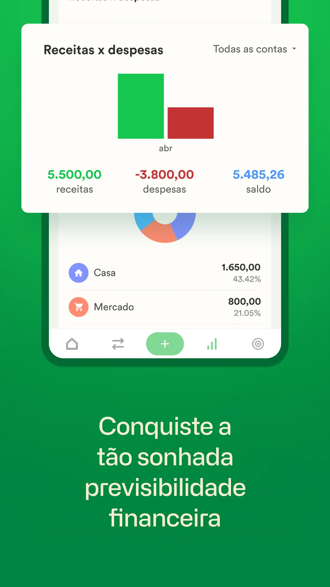 Organizze: Finance tracker | Indus Appstore | Screenshot