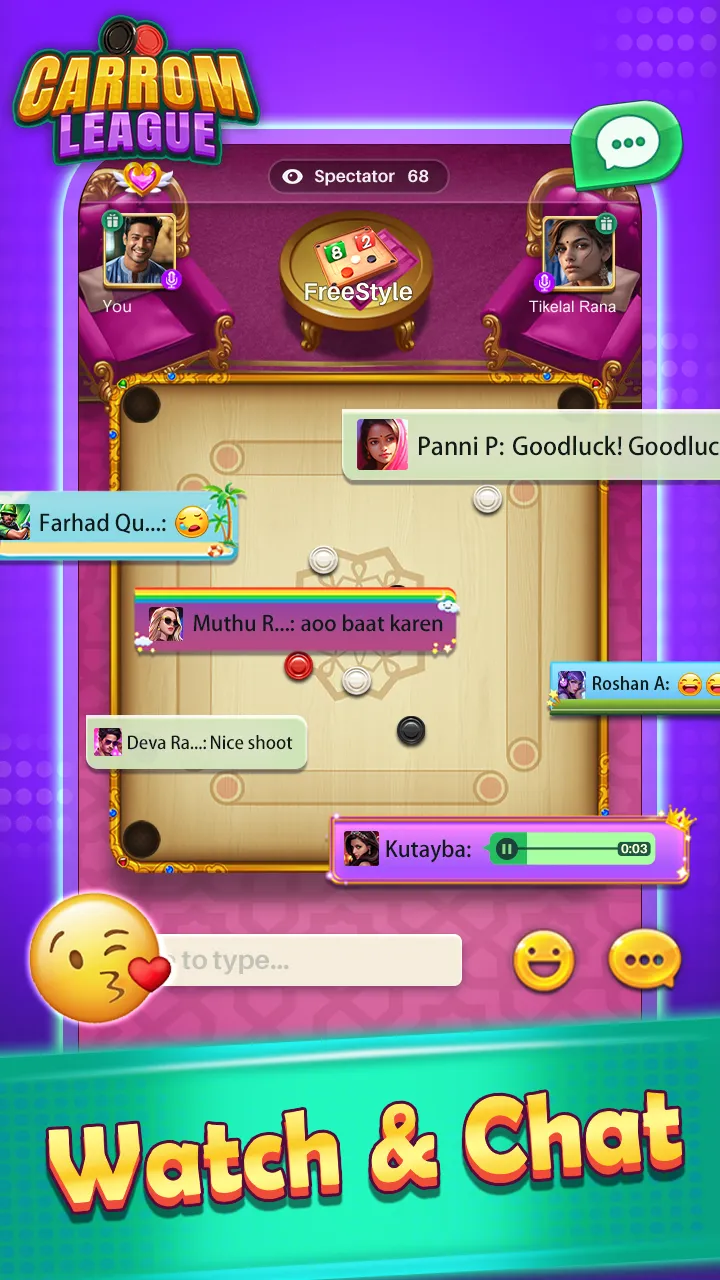Carrom League: Friends Online | Indus Appstore | Screenshot