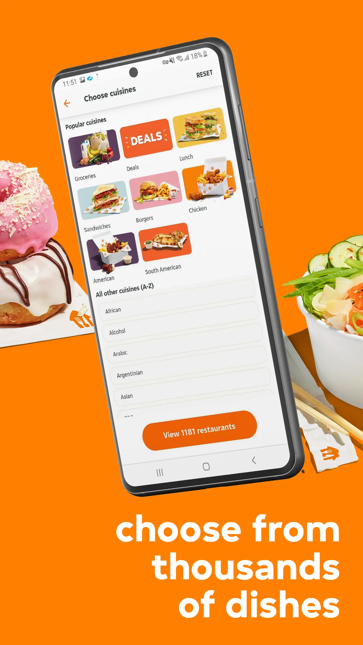 Just Eat - Food Delivery | Indus Appstore | Screenshot