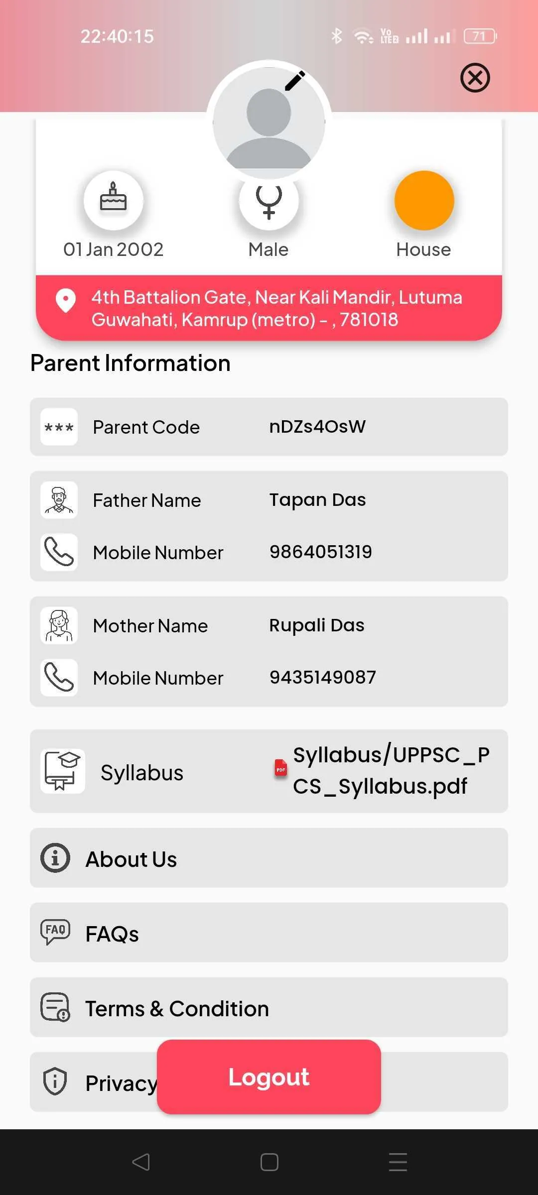 South Point School App | Indus Appstore | Screenshot