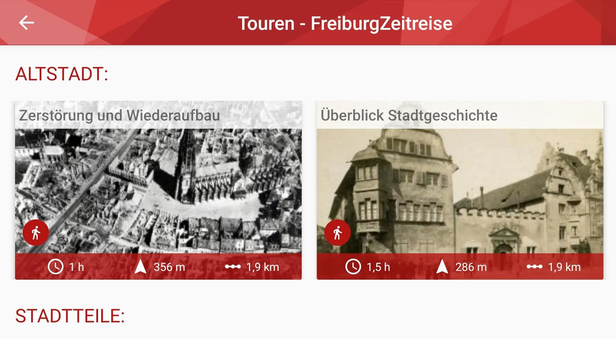 Freiburg Zeitreise | Indus Appstore | Screenshot