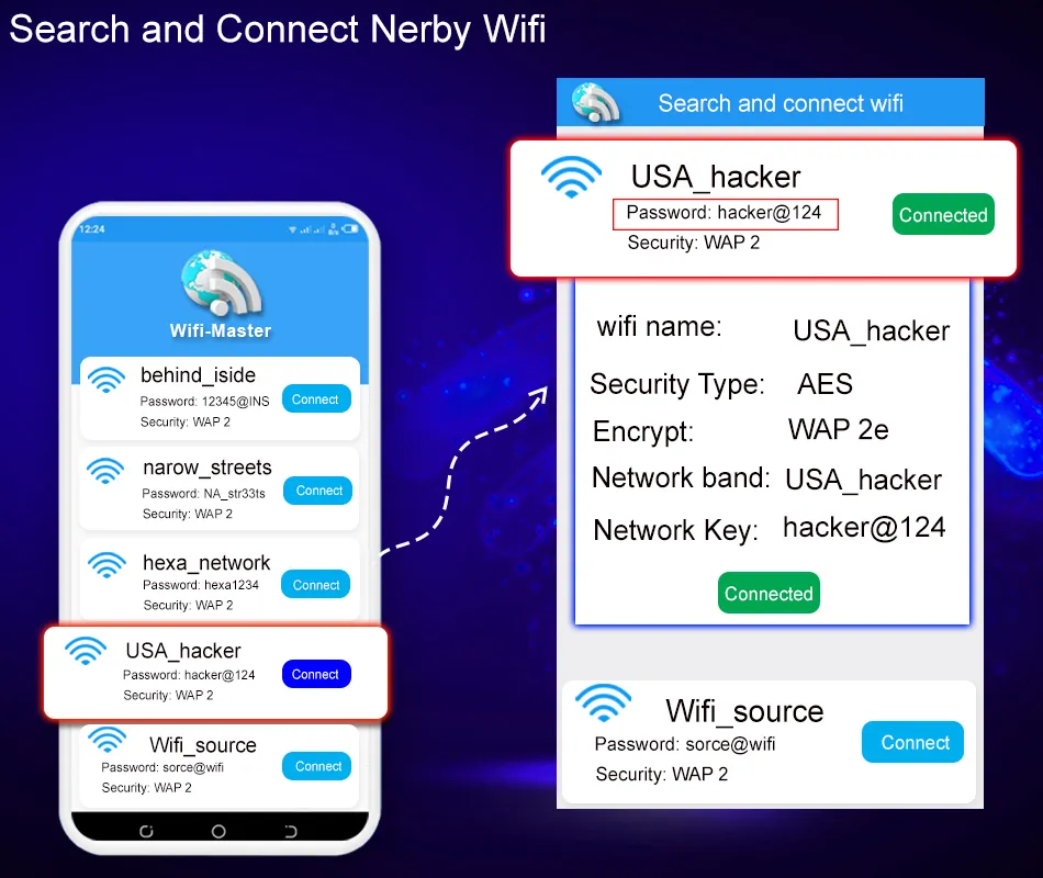 WiFi Password Show-WiFi Master | Indus Appstore | Screenshot