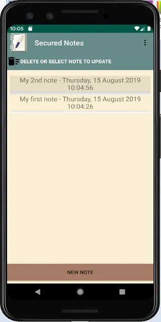 Secured Notes | Indus Appstore | Screenshot