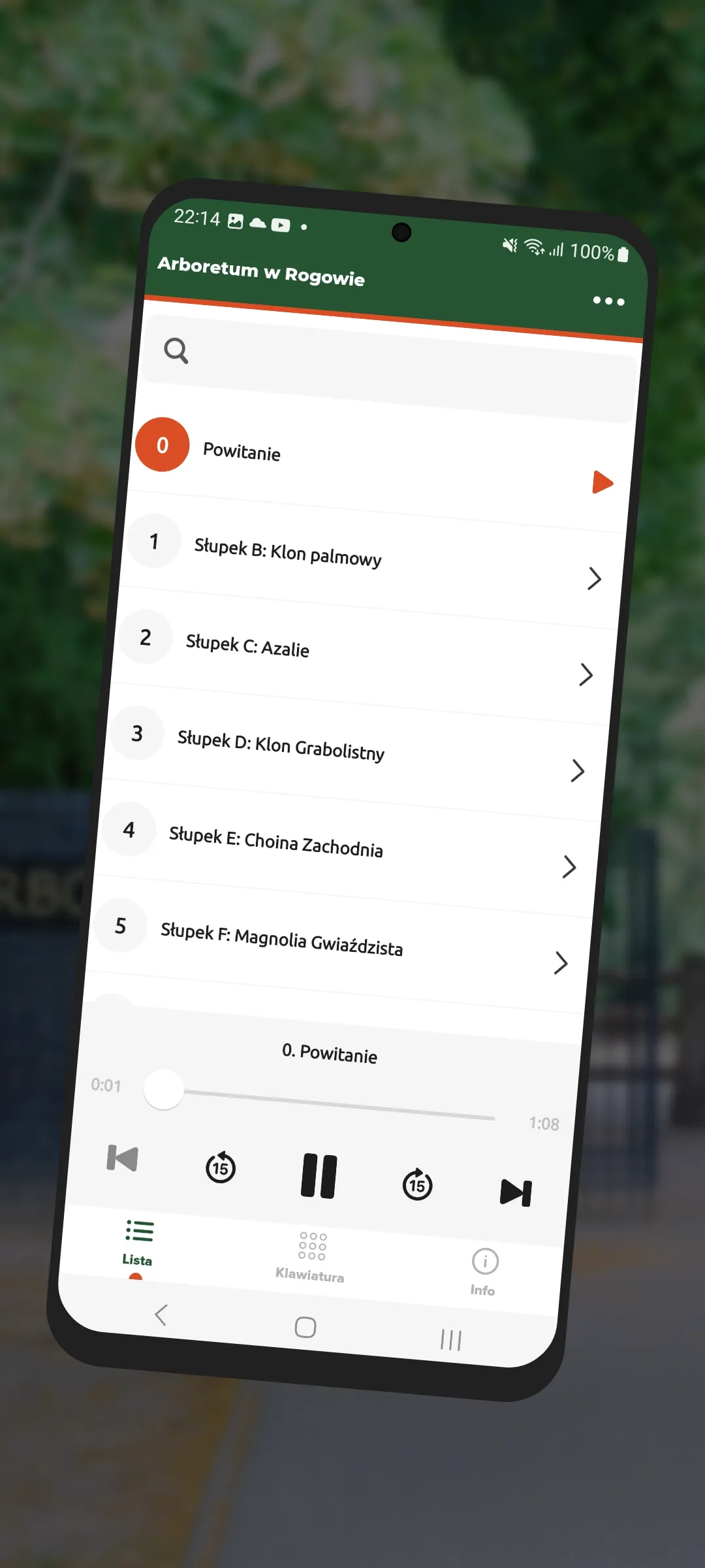 Arboretum w Rogowie | Indus Appstore | Screenshot