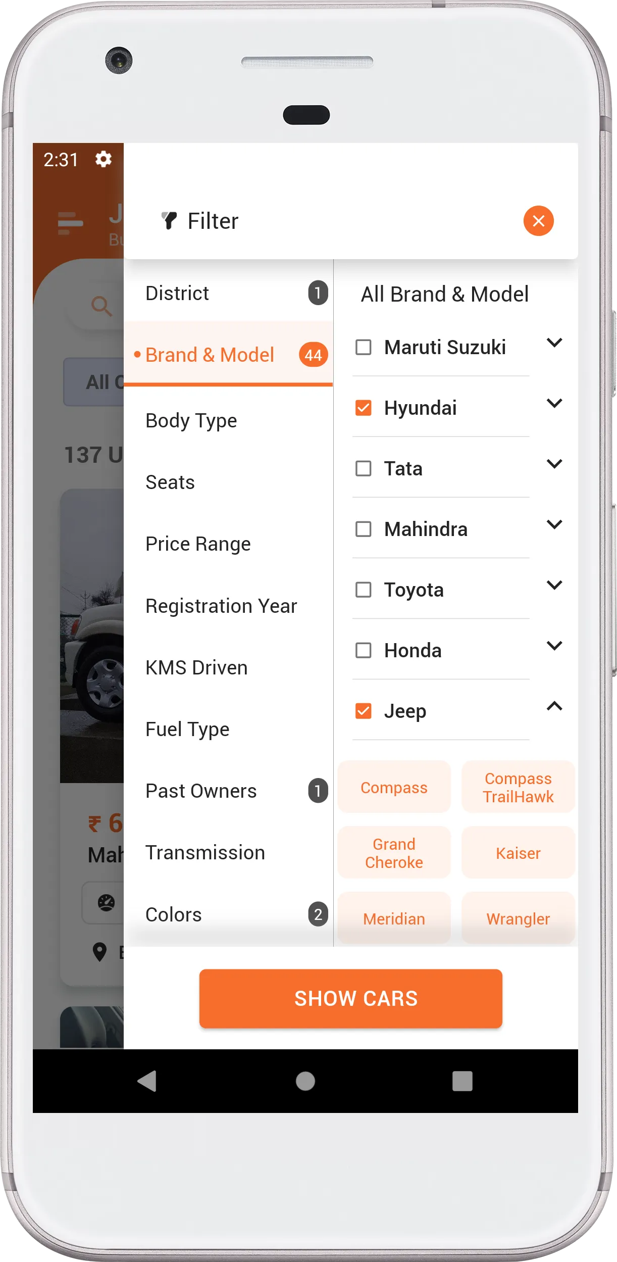 JKCARMART | Indus Appstore | Screenshot