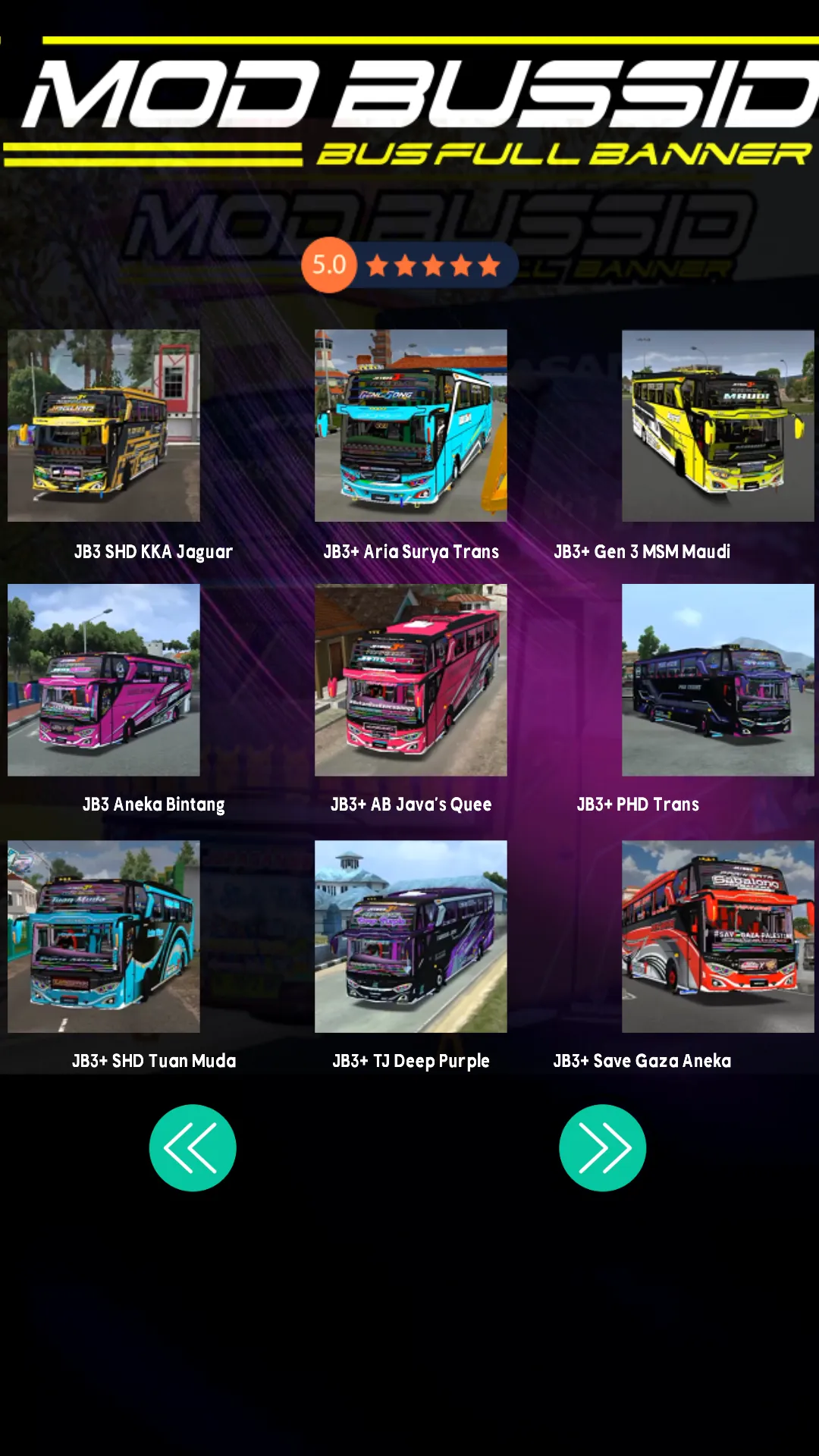 Mod Bussid Bus Full Banner | Indus Appstore | Screenshot