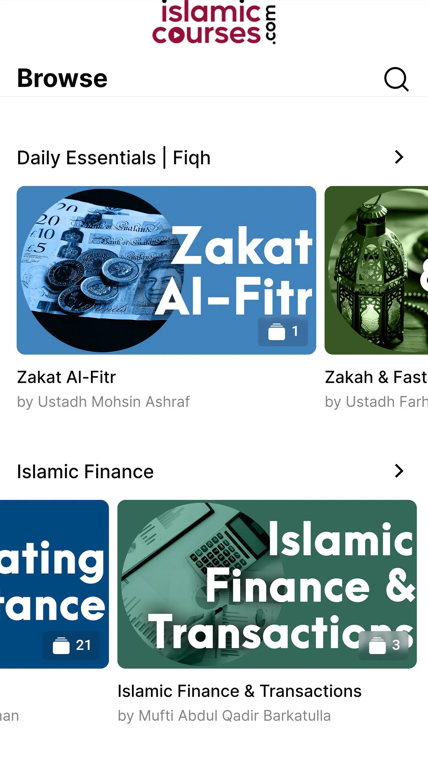 Islamic Courses: Muslim Videos | Indus Appstore | Screenshot