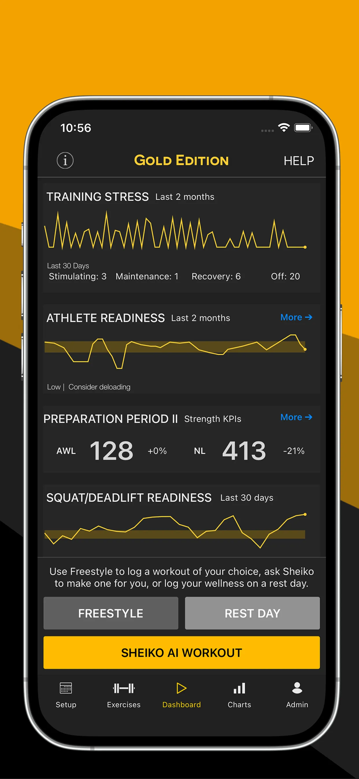 Sheiko Gold Workout Coach | Indus Appstore | Screenshot