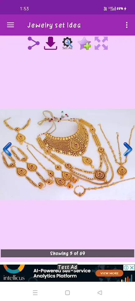 Jewellery set Idea Gallery | Indus Appstore | Screenshot