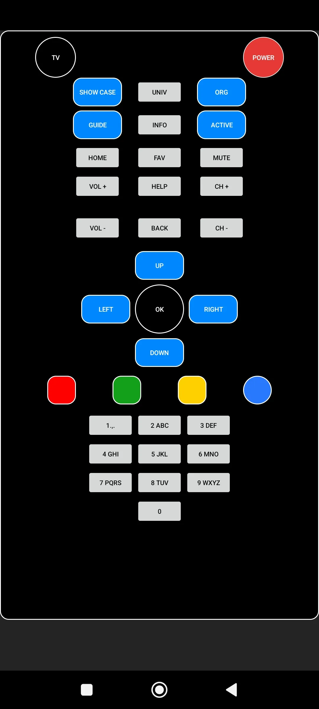 Remote for Tata Sky Setup Box | Indus Appstore | Screenshot