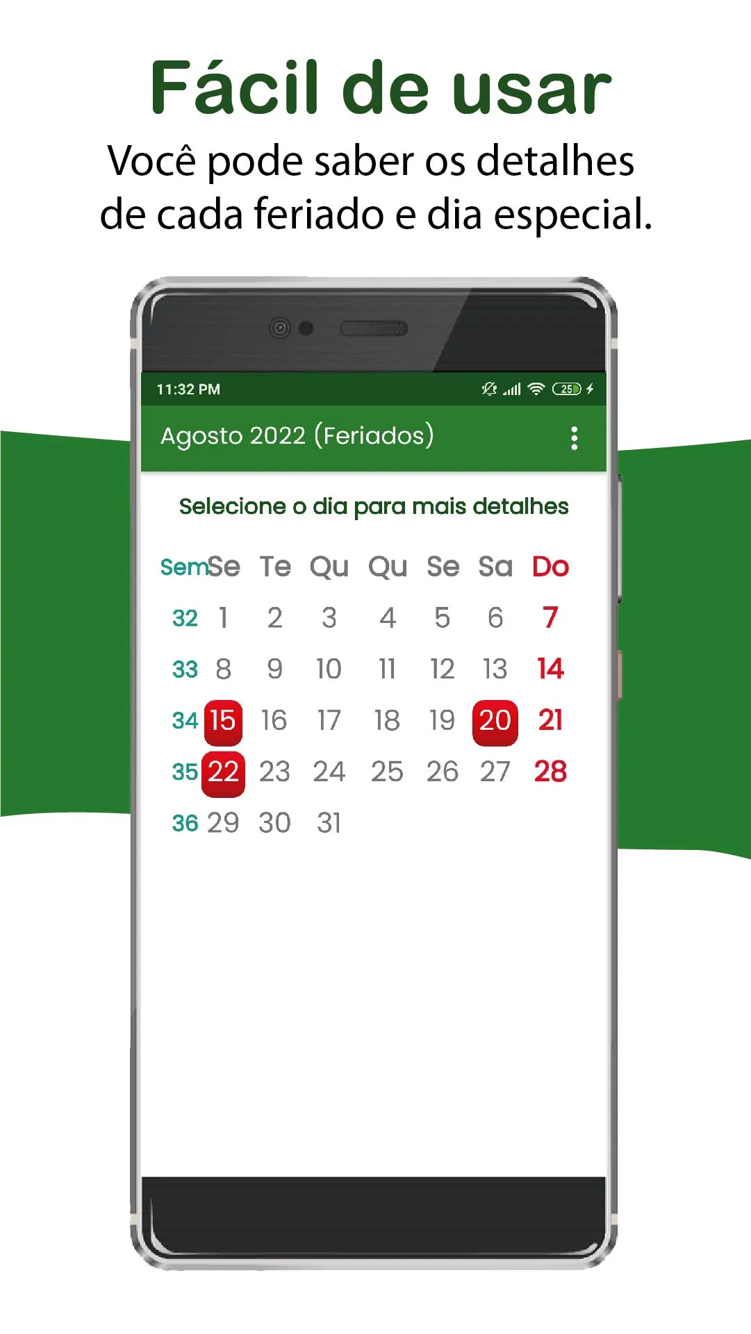 Calendário de Portugal 2024 | Indus Appstore | Screenshot