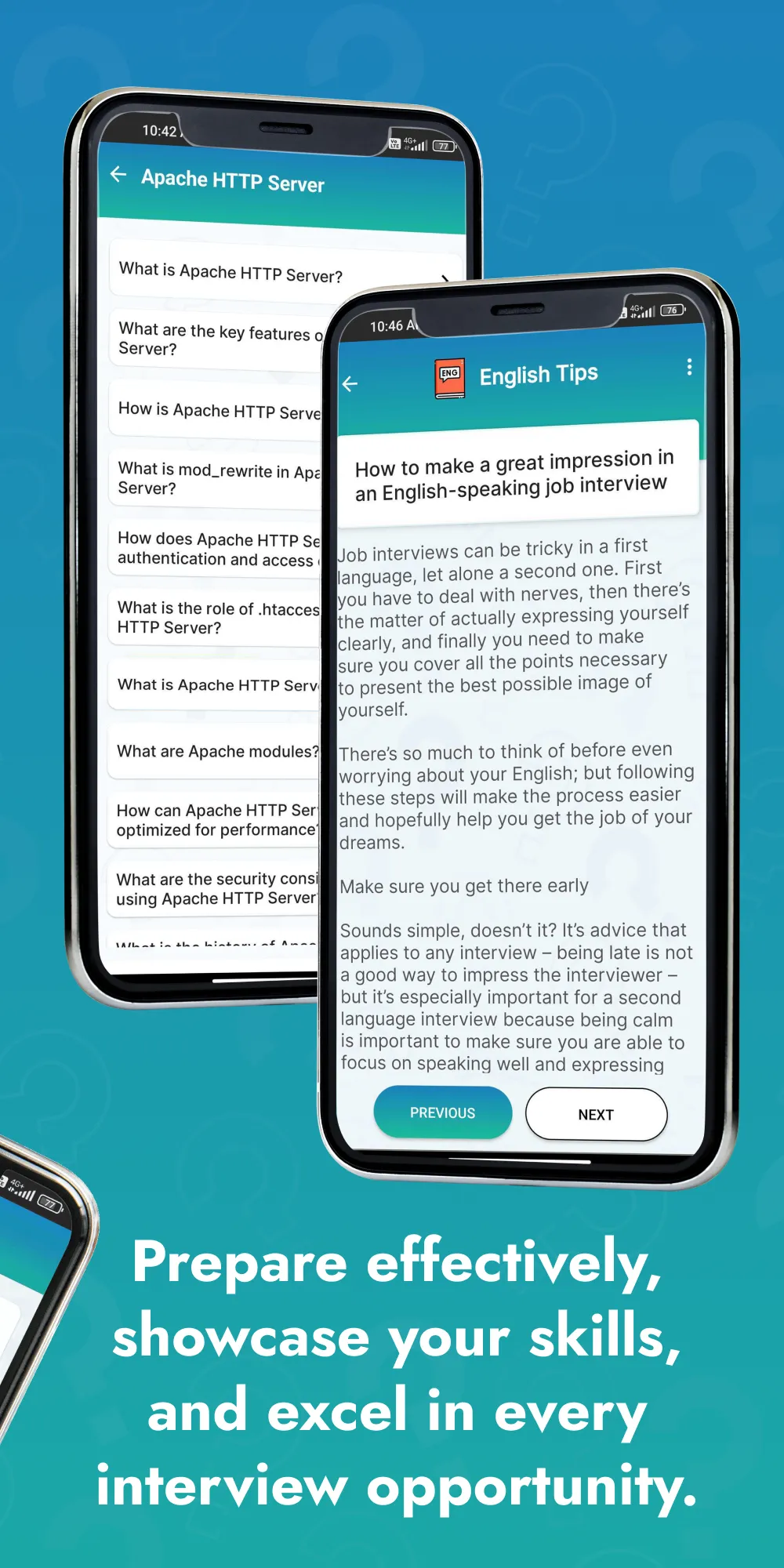 Job Interview Q&A | Indus Appstore | Screenshot