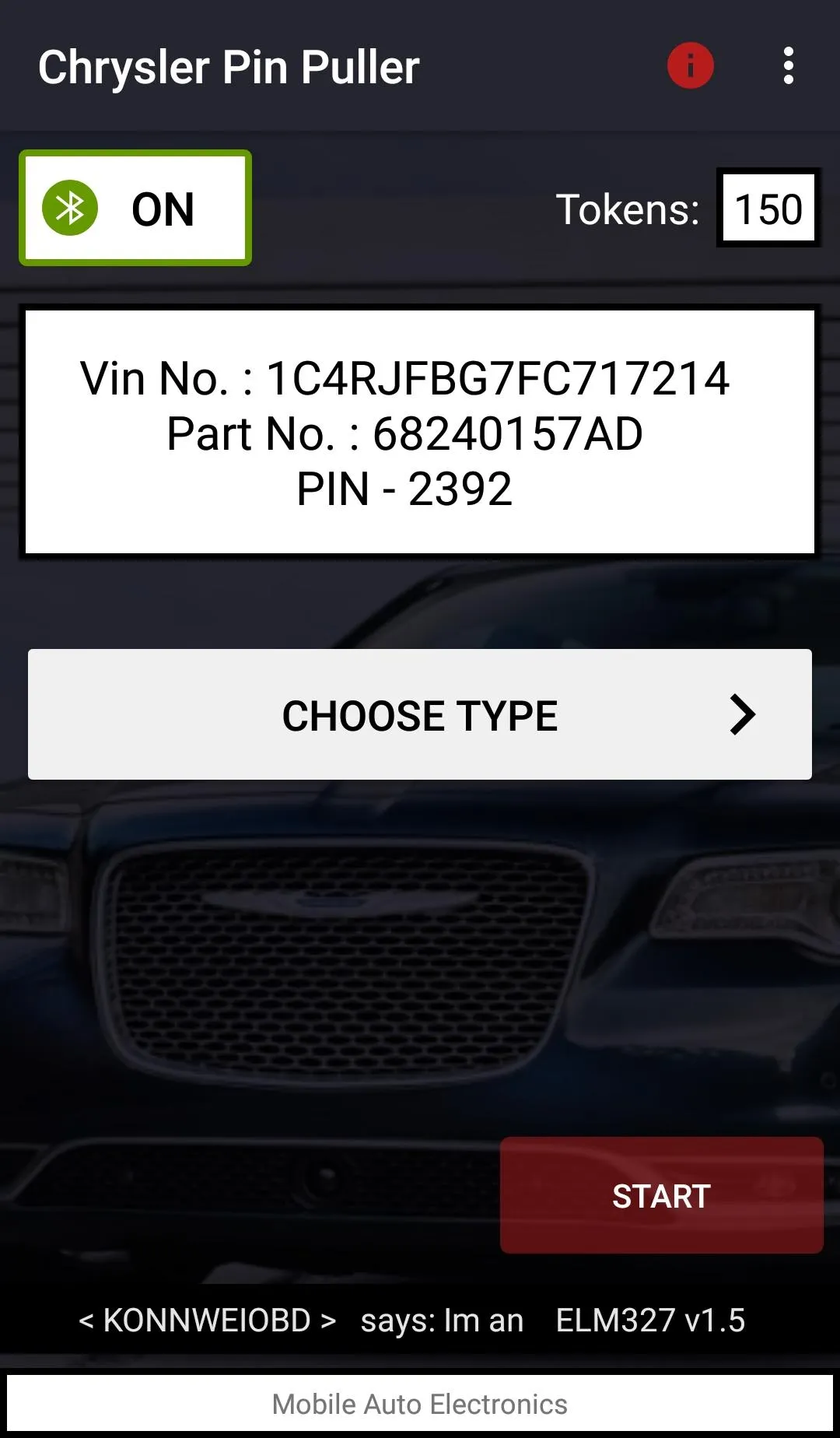 CHRYSLER PIN PULLER | Indus Appstore | Screenshot