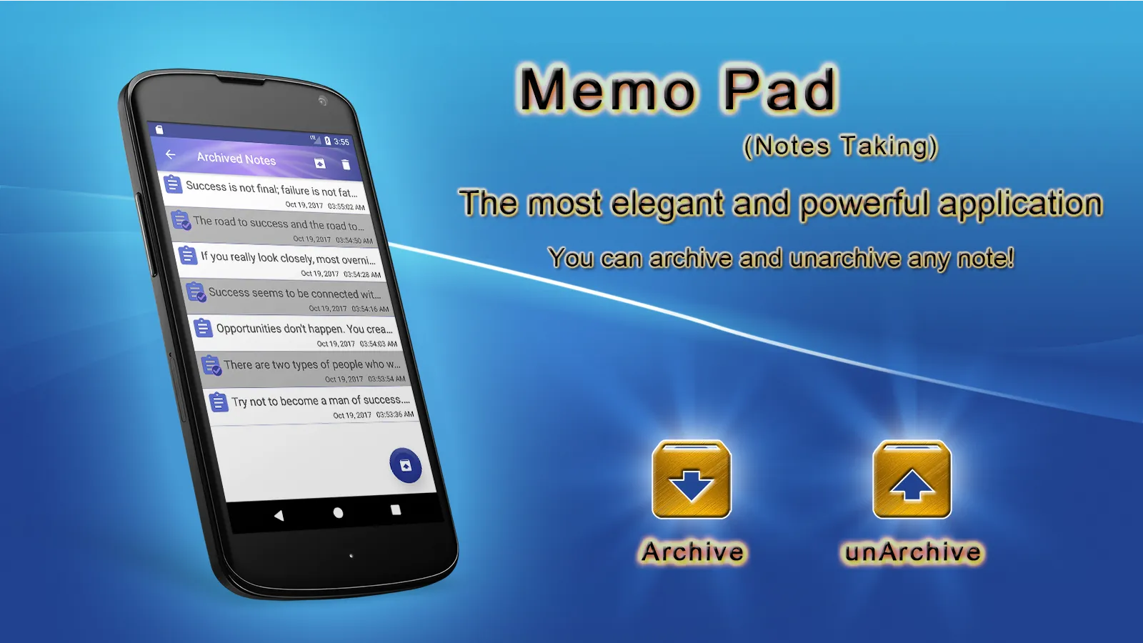 Memo Pad Notes Taking | Indus Appstore | Screenshot